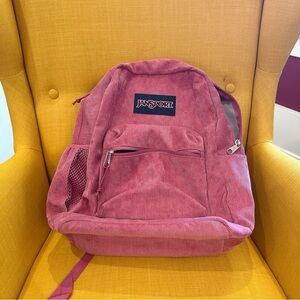 Jansport Pink Corduroy Daypack
